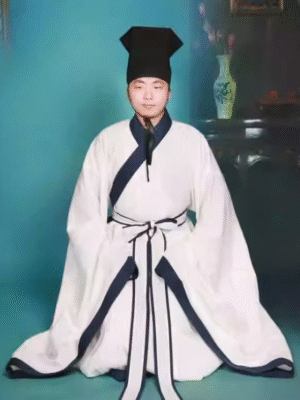 Hanfu Tang suit ancient costume ethnic men's clothing