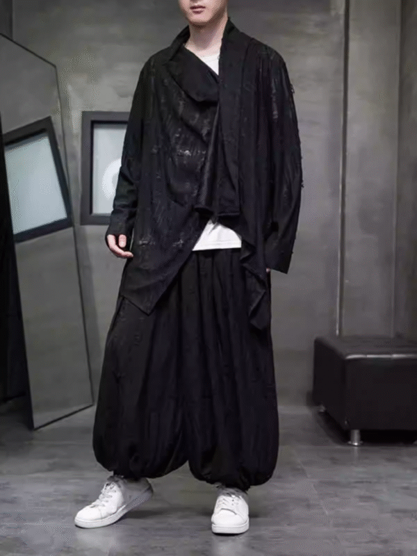 Chinese high-collar Hanfu